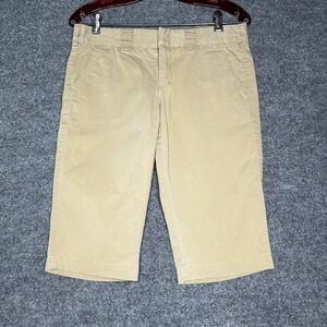 Vince Khaki Chino Bermuda Shorts Womens Size 4